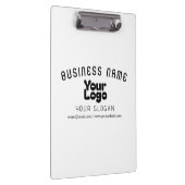 Retro-Modernes Weiß und Schwarz-Logo hochladen (ed Klemmbrett (Rechts)