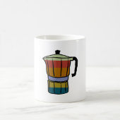 Retro Moka Pot Kaffeetasse (Mittel)