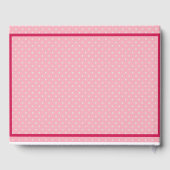 Retro Mommy Blonde Baby Dusche Party Gästebuch (Rückseite)