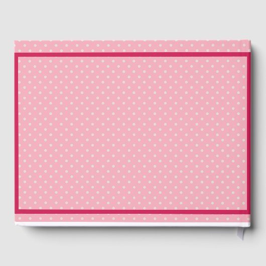 Retro Mommy Brünett Baby Dusche Party Gästebuch (Rückseite)