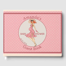 Retro Mommy Redhead Baby Dusche Party