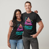 Retro Monitor Lizard Lizards T-Shirt (Unisex)