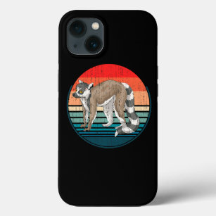 Retro Monkey Sifakas Zoo Animal Lover Case-Mate iPhone Hülle