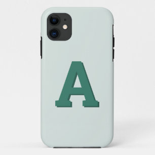 Retro-Monogramm Erstmodern Case-Mate iPhone Hülle