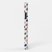 Retro-Monogramm für mehrfarbige Kleinhörer Case-Mate iPhone Hülle (Hinten/Rechts)