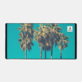 Retro Monogramm Schreibtischunterlage (Vorderseite)