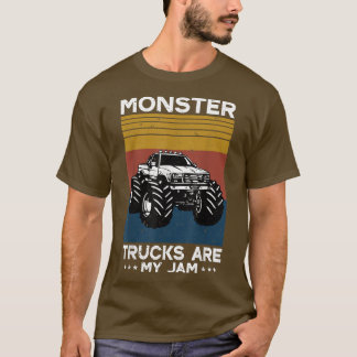 Retro Monster Truck Vintage Monster Trucks sind me T-Shirt