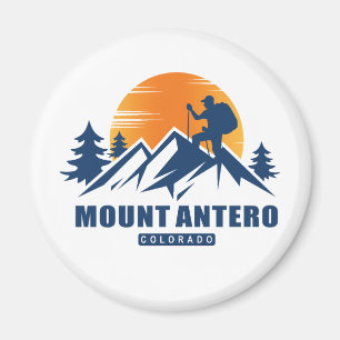 Retro Monte Antero Wandern T - Shirt Magnet