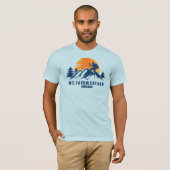 Retro Monte Fairweather Wandern T - Shirt (Vorne ganz)