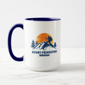Retro Monte Princeton Wandern T - Shirt Tasse (Links)