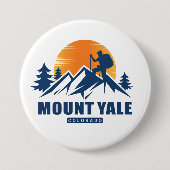 Retro Monte Yale Wandern T - Shirt Button (Vorderseite)