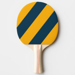 Retro Moonlit Tide Drei fette Streifen Tischtennis Schläger