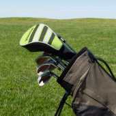 Retro-Moos-Fade-Übergang mit Namen Golf Headcover (In SItu)