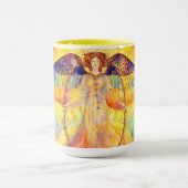 Retro Morning Glory Engel Tasse (Zentrum)