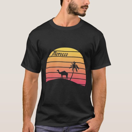 Retro MOROCCO classic T-Shirt (Vorderseite)