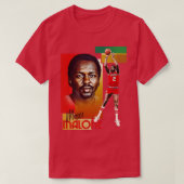Retro Moses Malone Basketball T-Shirt (Design vorne)
