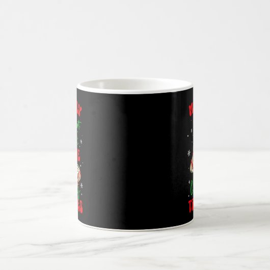 Retro Most Likely To Eat All The Christmas Tree Ca Kaffeetasse (Mittel)