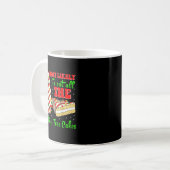 Retro Most Likely To Eat All The Christmas Tree Ca Kaffeetasse (Vorderseite Links)
