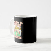 Retro Most Likely To Eat All The Christmas Tree Ca Kaffeetasse (Vorderseite Links)