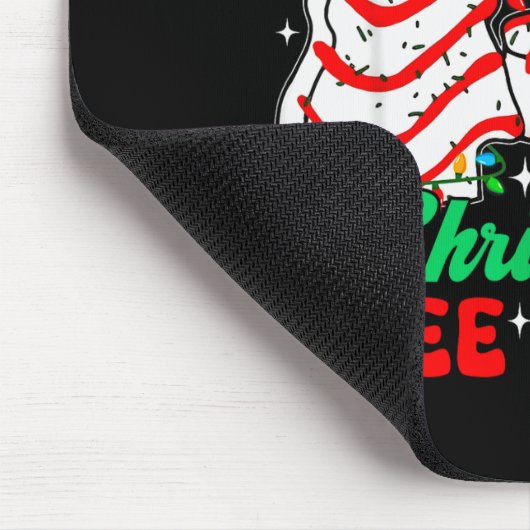 Retro Most Likely To Eat All The Christmas Tree Ca Mousepad (Ecke)