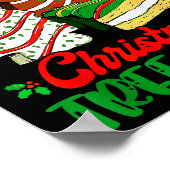 Retro Most Likely To Eat All The Christmas Tree Ca Poster (Ecke)