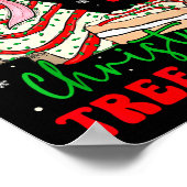 Retro Most Likely To Eat All The Christmas Tree Ca Poster (Ecke)