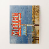 RETRO MOTEL SIGN PUZZLE EASY (Vertikal)