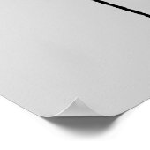 Retro Mother Day Silhouette Light Gray Poster (Ecke)