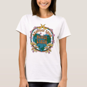 Retro Mother Earth Graphic der 70er T-Shirt