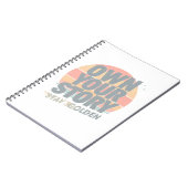 Retro Motivational Tearaway Pad | Unisex Graphic Notizblock (Linke Seite)