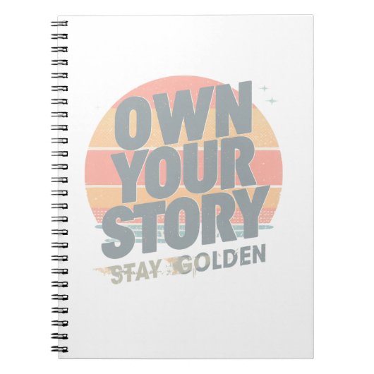 Retro Motivational Tearaway Pad | Unisex Graphic Notizblock (Vorderseite)