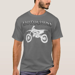 Retro Motocross Dirt Bike Vintag Motorrad T-Shirt
