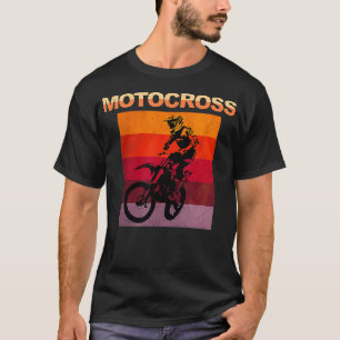Retro Motocross Dirt Bike Vintag Motorrad T-Shirt