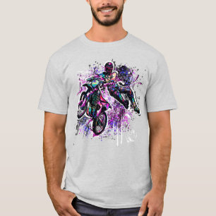 Retro Motocross T - Shirt - MX Motocross Shirt