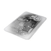 retro motorcycle sidecar bath mat badematte (Schrägansicht)