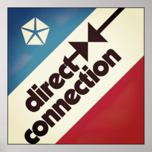 Retro-Motorleistung Poster