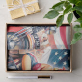 Retro-Motorrad-Button hoch Seidenpapier (Geschenk)