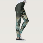 Retro-Motorrad Leggings (Rechts)