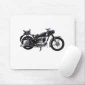 Retro-Motorrad Mousepad (Mit Mouse)