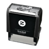 Retro-Motorrad Permastempel (Produkt)