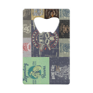 Retro Motorrad rostfreier Stahl Flaschenöffner