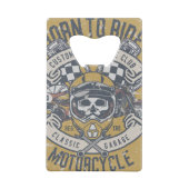 Retro Motorrad rostfreier Stahl Flaschenöffner (Rückseite)