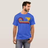 RETRO Motorrad T-Shirt (Vorne ganz)