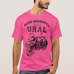 Retro Motorrad Ural - Vintages Sidecar Motorrad T-Shirt
