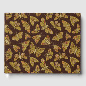 Retro-Motten der 1970er Gästebuch (Vorderseite)