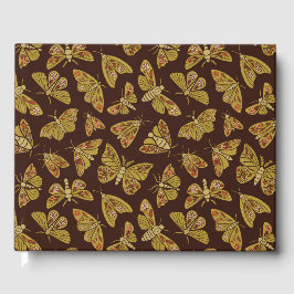 Retro-Motten der 1970er Gästebuch