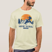 Retro Mount Denali Wandern T - Shirt (Vorderseite)