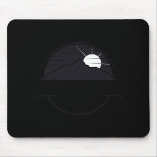 Retro Mount Washington New Hampshire Berg Mousepad