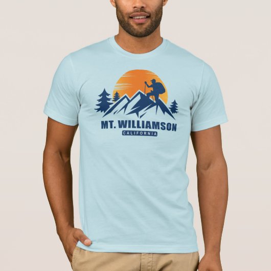 Retro Mount Williamson Hike T - Shirt (Vorderseite)