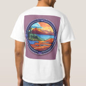 Retro Mountain Adventure T - Shirt (Rückseite)